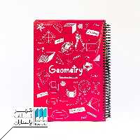 دفتر فرمول هندسه سرخابی 100 برگ 24*17