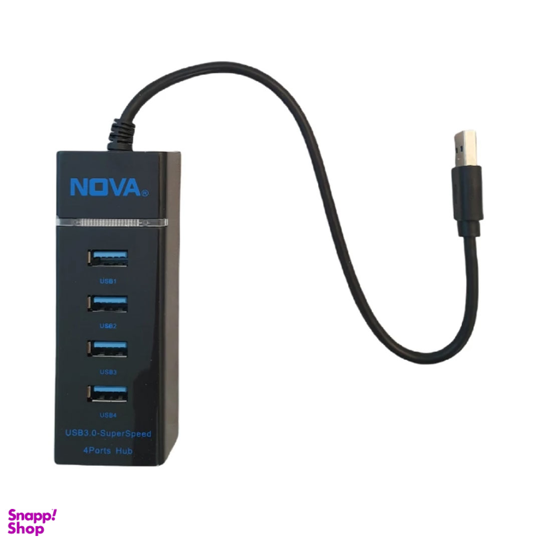 هاب چهار پورت USB30 نوا مدل X770