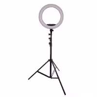 رینگ لایت LED Ring Light KY-BK416 RGB به همراه پایه نور 805