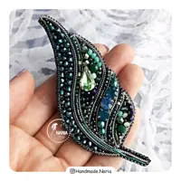 گلسینه جواهردوزی شده پر G73