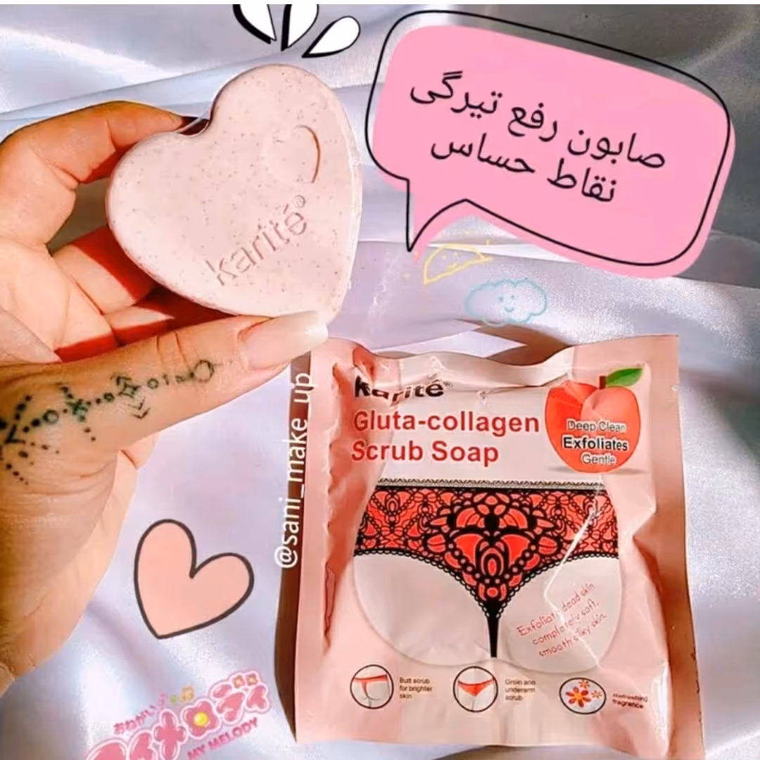 صابون اسکراب اورجینال قلبی کاریته