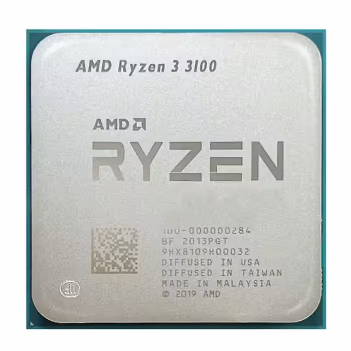 پردازنده مرکزی ای ام دی مدل RYZEN 3 3100 BOX فروش به همراه خرید مادربرد