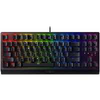 کیبورد مخصوص بازی ریزر مدل BlackWidow X Tenkeyless Green Switch - کالاوما