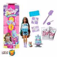 بسته مهمانی عروسک باربی Barbie سری تولد دوست کوچک من JFG68 - جعبه صورتی JFG72