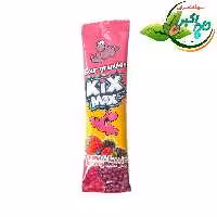 دراژه ترش 15گرم میوه ای کیکس مکس (طعم مخلوط تمشک و توت جنگلی - توت فرنگی)