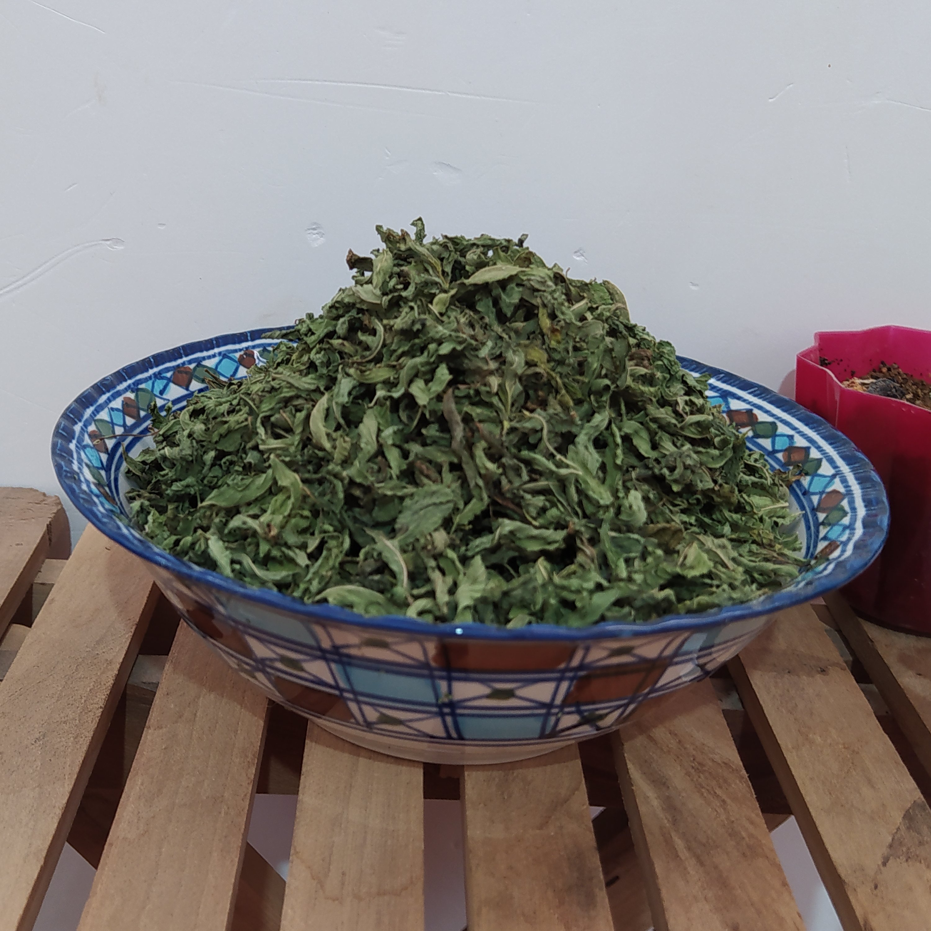 نعنا خش150گرمی سبز و خیلی تمیز خشک شده