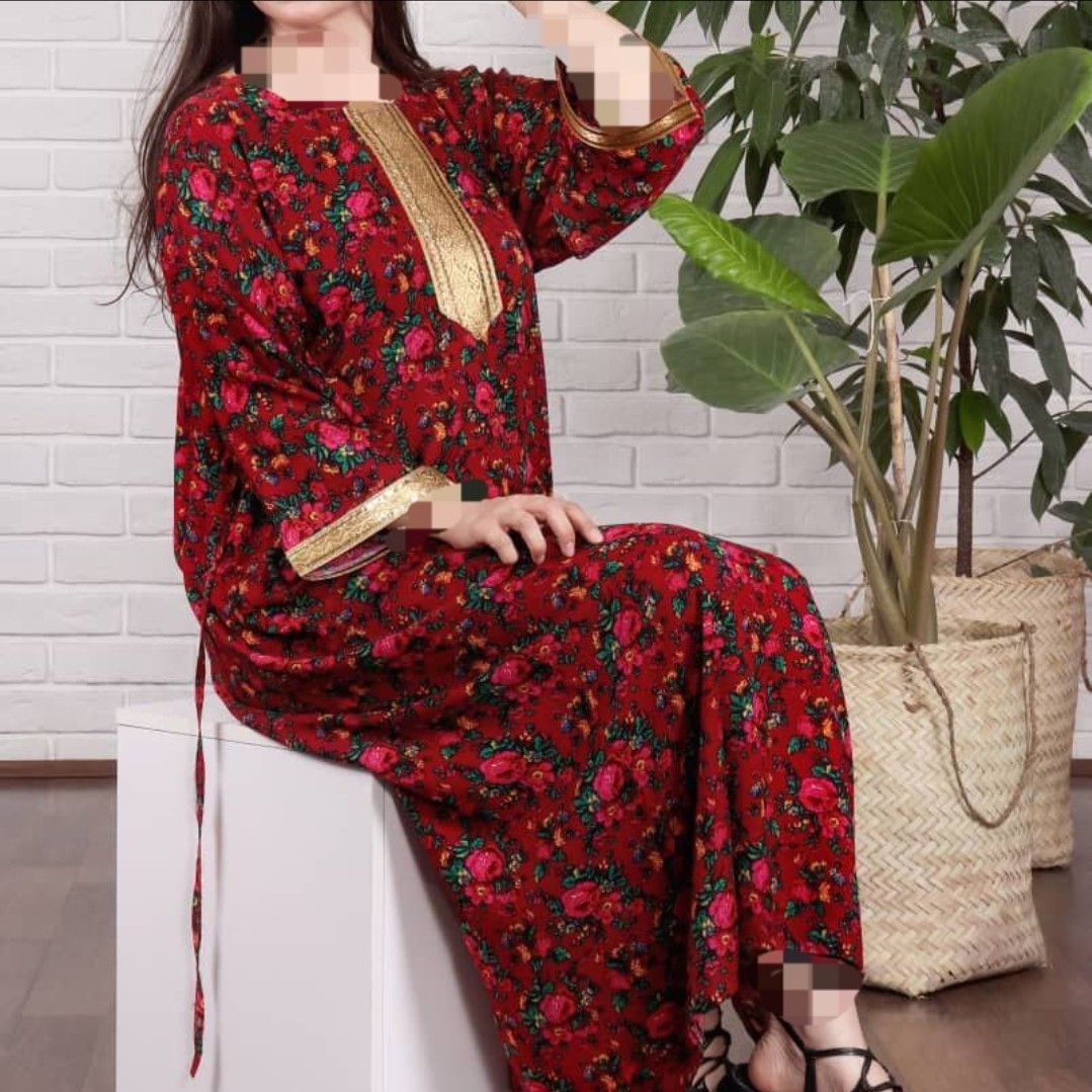 پیراهن 100درصدنخی
36 تا 46
فری سایز میباشد
دورسینه120cm
135cmقدکار
قسمت کمر بند دارد