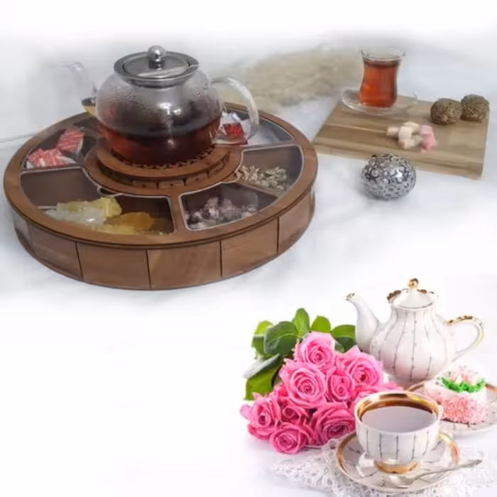 جعبه تیبگ 6خانه گرد بزرگ تی بگ وارمردار