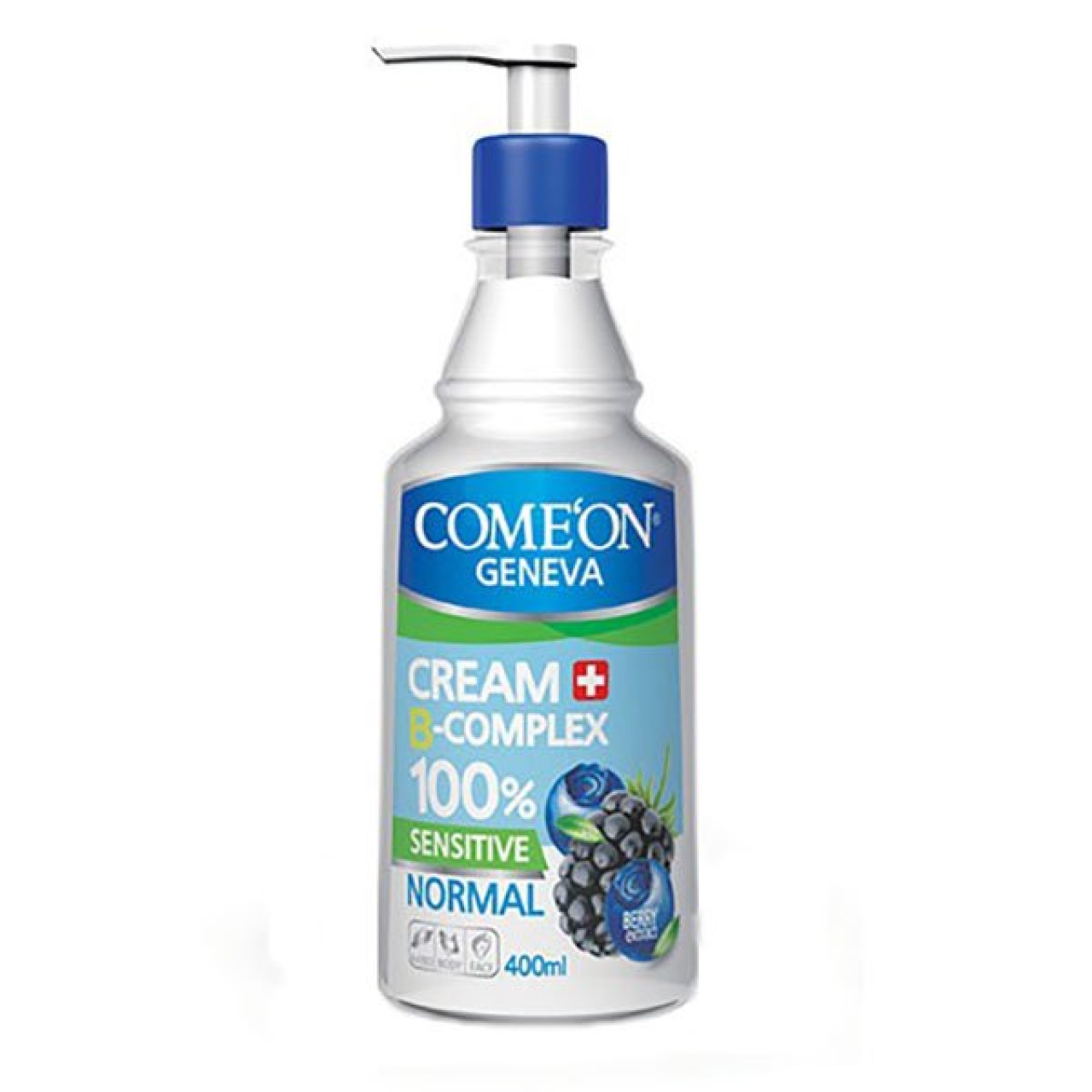 کرم مرطوب کننده کامان مدل Normal حجم 400 میلی لیتر