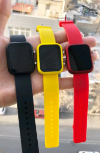 ساعت بند ژله‌ای طرح اپل