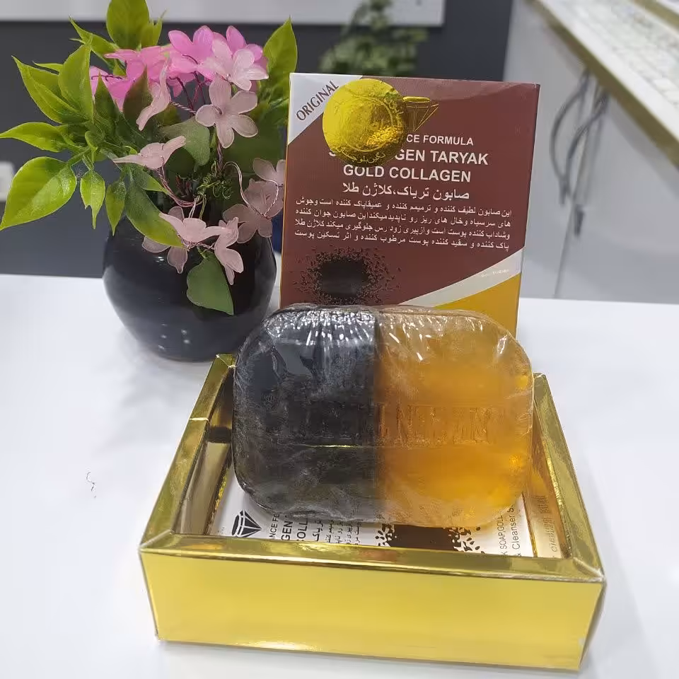 صابون کلاژن طلا  اورجینال 