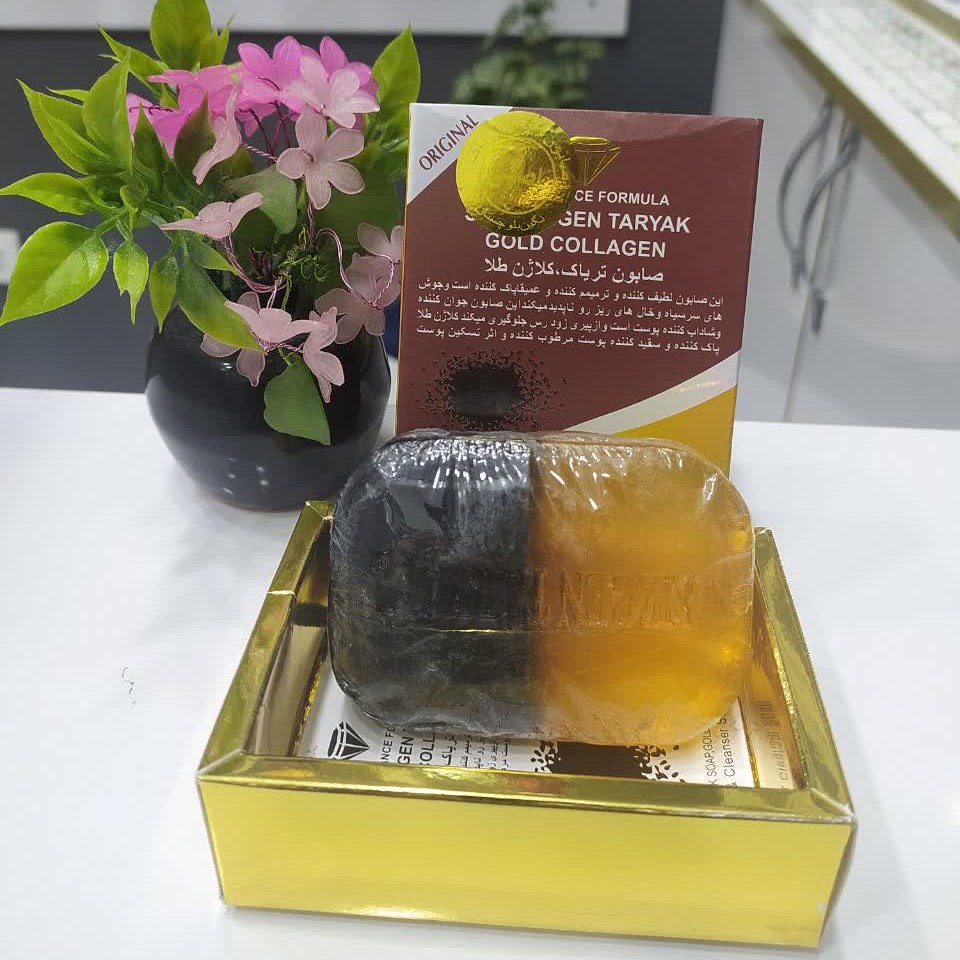 صابون کلاژن طلا  اورجینال