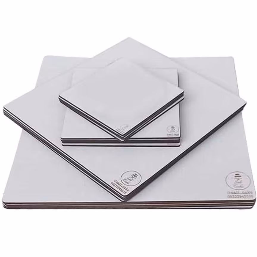 صفحه زیرکیکی مربع ام دی اف سایز 20در20 سانت