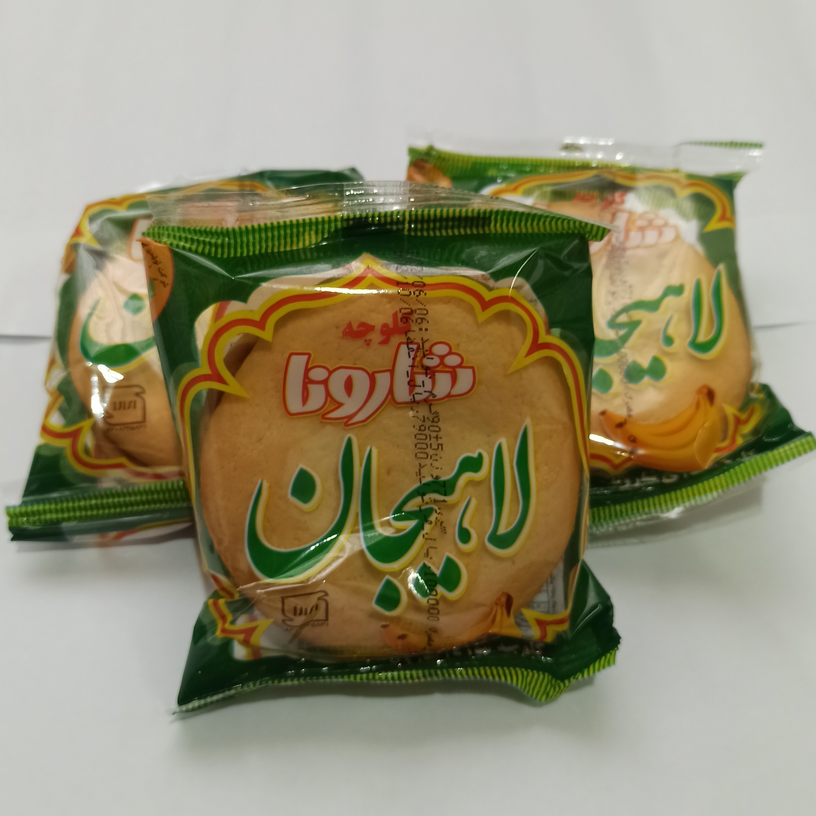 کلوچه موزی لاهیجان 90 گرم (50 تایی)