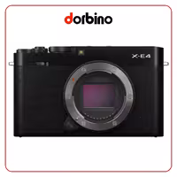 دوربین عکاسی فوجی فیلم FUJIFILM X-E4 Mirrorless Camera (Black) - فروشگاه دوربین دوربینو