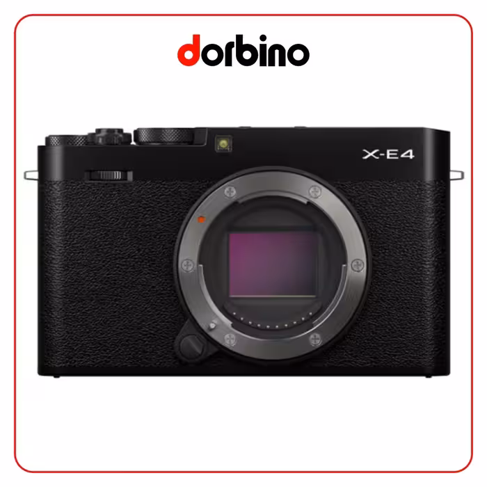 دوربین عکاسی فوجی فیلم FUJIFILM X-E4 Mirrorless Camera (Black) - فروشگاه دوربین دوربینو