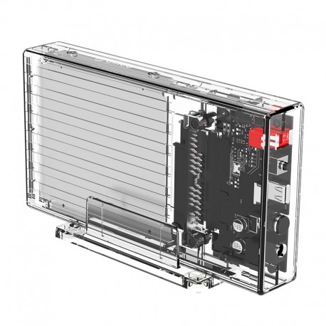 باکس هارد درایو شفاف 2.5 اینچی اوریکو مدل 2259RC3