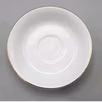 نعلبکی چینی مدل لب طلا تقدیس بسته6عددی