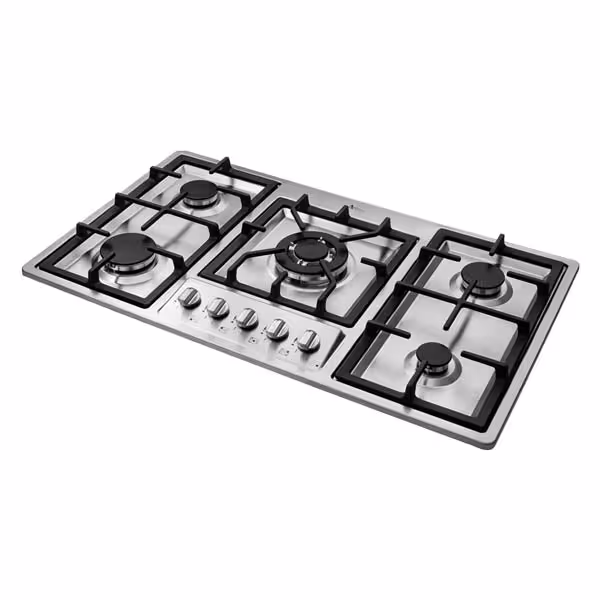 اجاق گاز صفحه ای اخوان 5 شعله مدل G135-HE