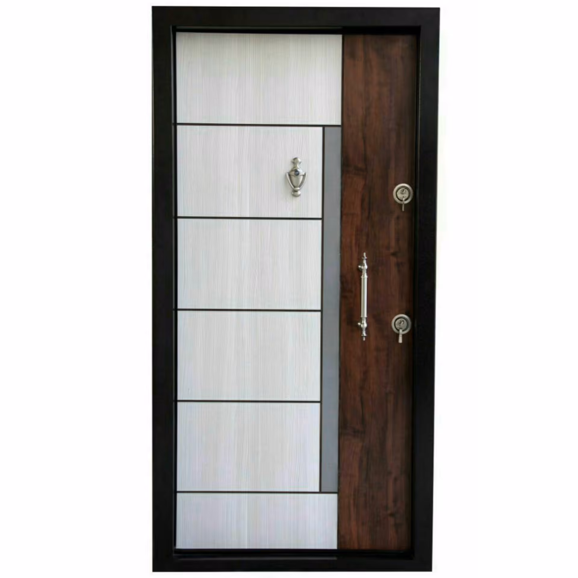 درب ضد سرقت سه رنگ روکش لامینوکس cnc