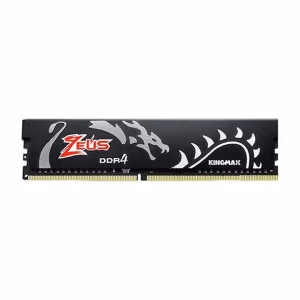 حافظه رم دسکتاپ کینگ مکس مدل Zeus Dragon CL17 8GB DDR4 3000Mhz