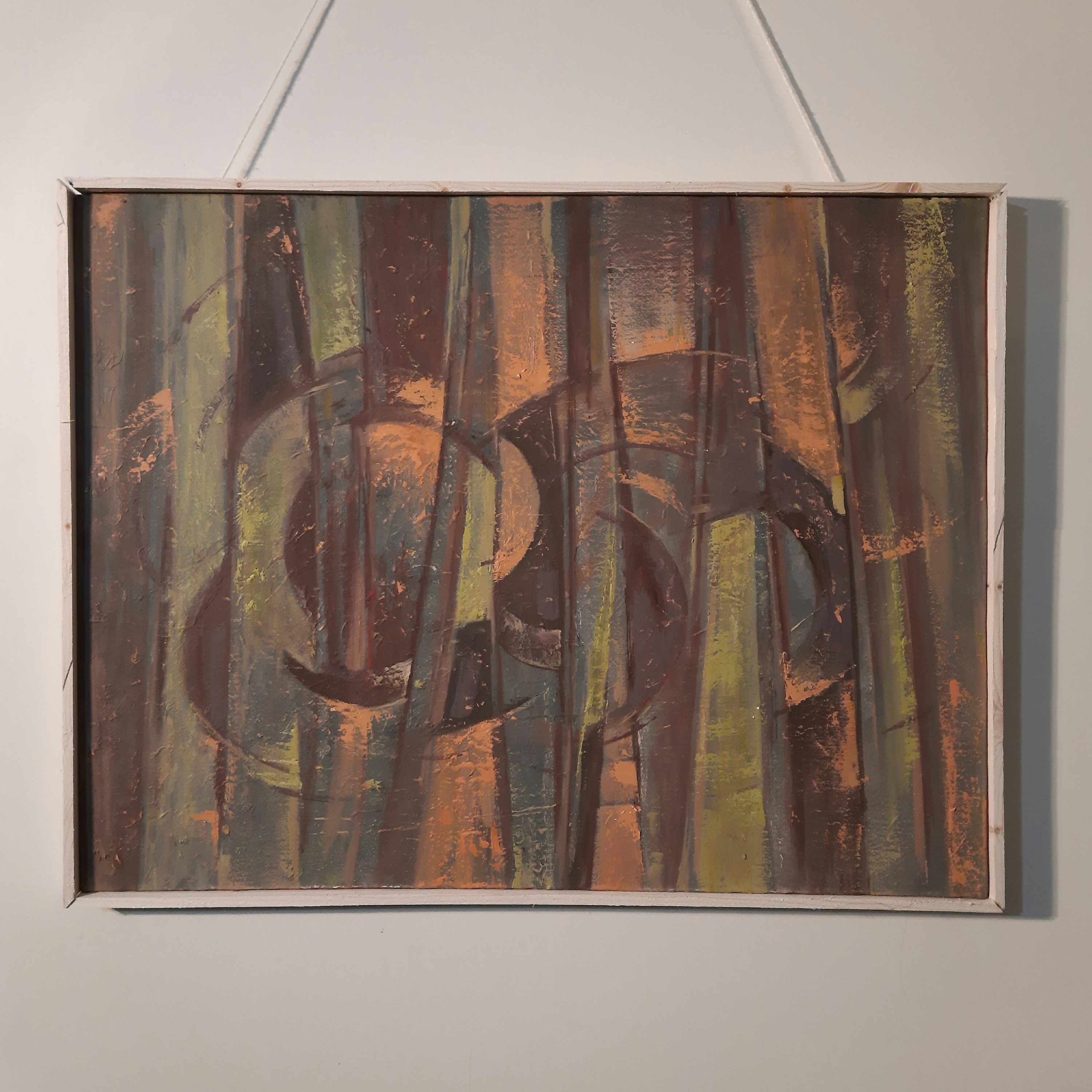 تابلو نقاشی جنگل