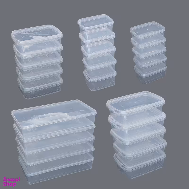 ظرف نگهدارنده مدل فریزری بسته 25 عددی