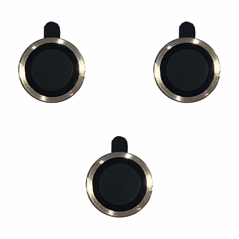 محافظ لنز دوربین رینگی گوشی موبایل اپل Iphone 14 Pro - 14 Pro Max طلایی