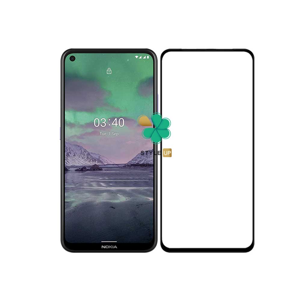 گلس سرامیک گوشی نوکیا Nokia 3.4 مدل دور تراش