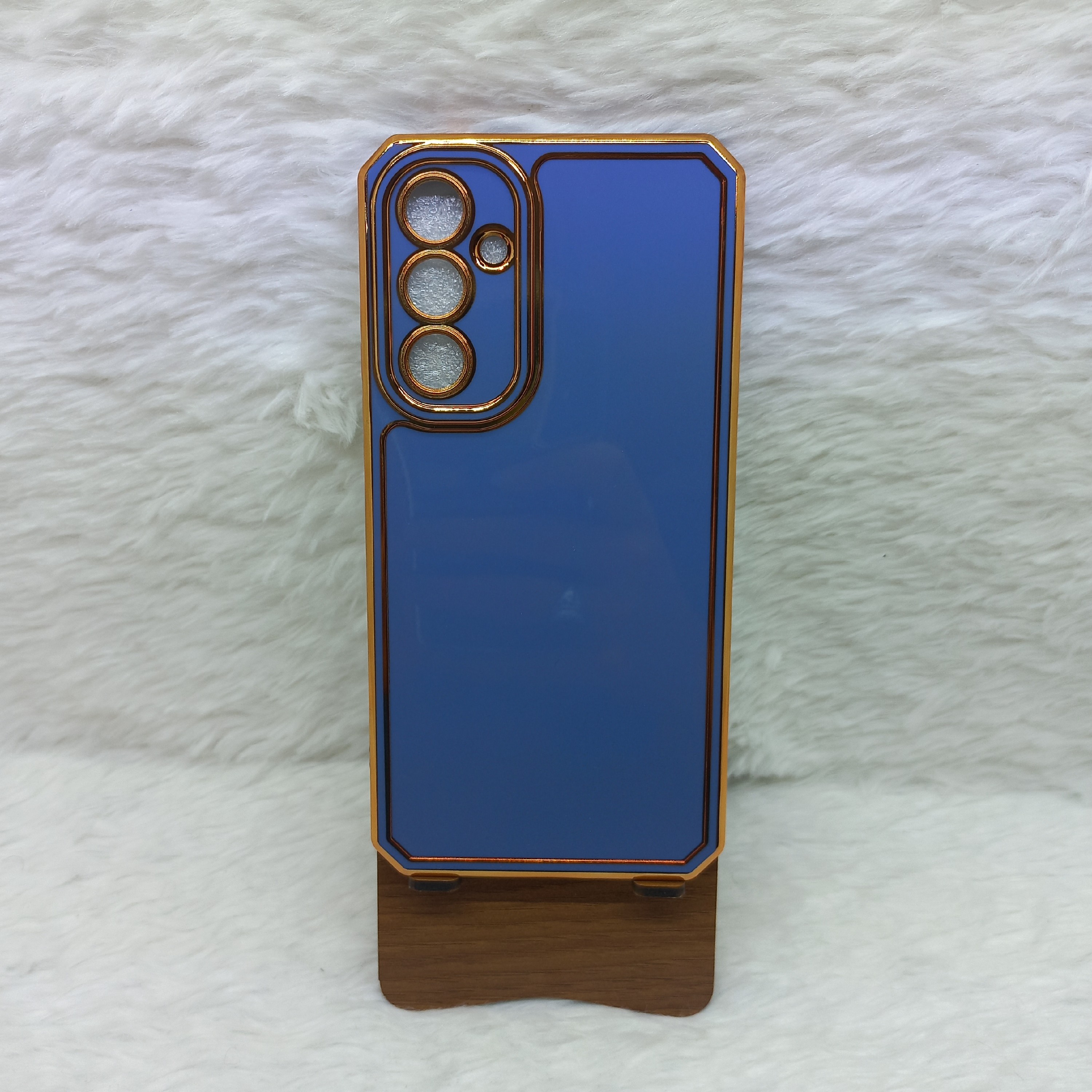 قاب (گارد) گوشی A54 مدل مای کیس اورجینال با دیزاین جدید رنگ آبی مناسب گوشی Samsung A54