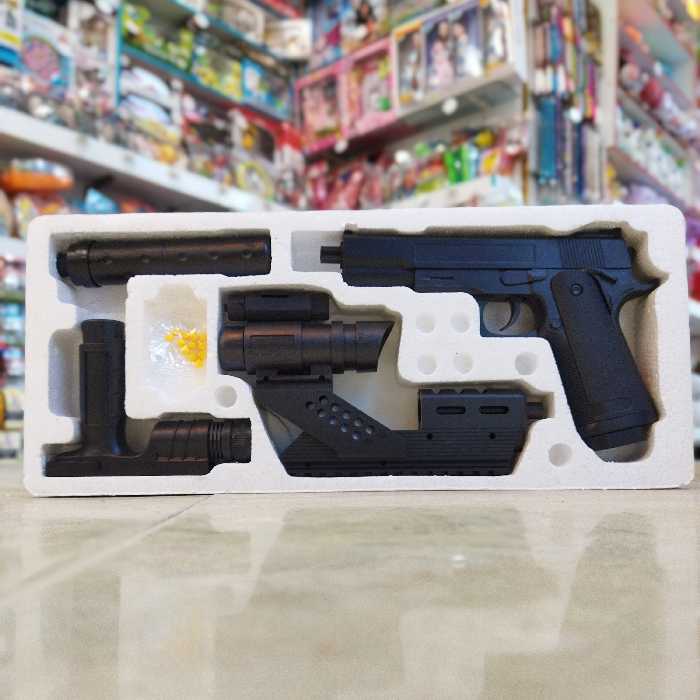 کلت لیزری ساچمه ای با صدا خفه کن