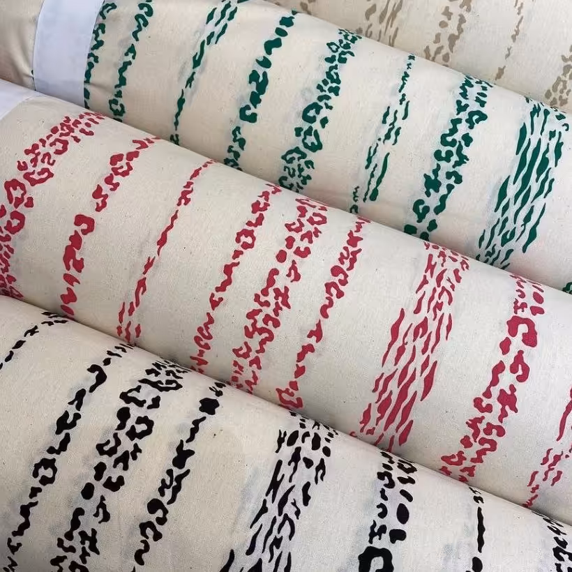 پارچه لنین پرینت 