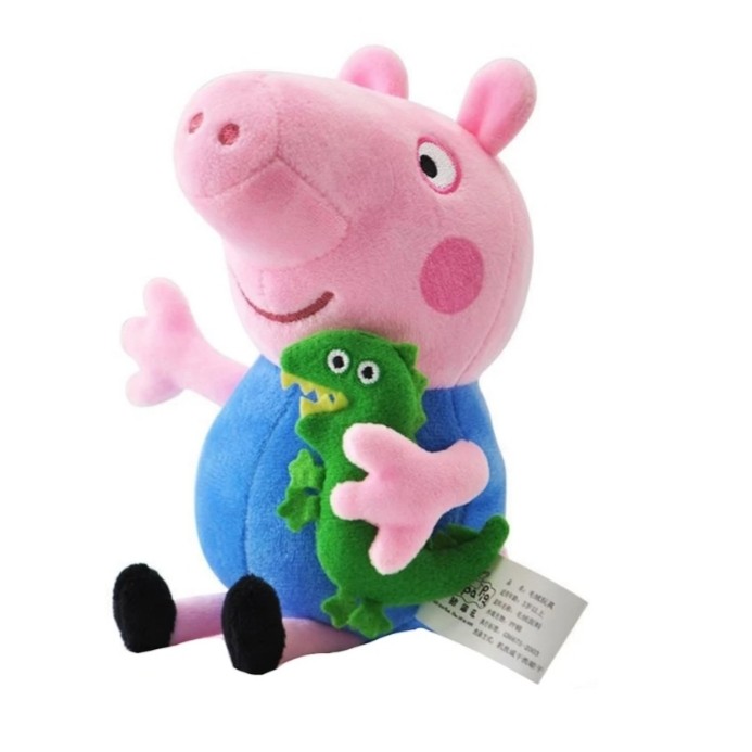 عروسک پپاپیگ طرح جورج ارتفاع 25 سانتی متر