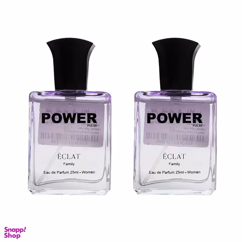 عطر جیبی زنانه پاور پالس مدل Eclat حجم 25 میلی لیتر بسته 2 عددی
