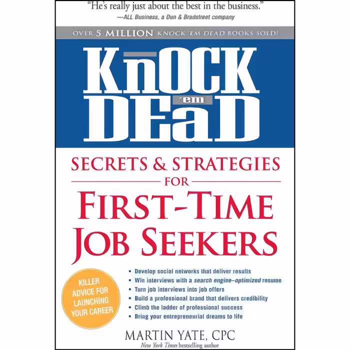 کتاب زبان اصلی Knock em Dead Secrets amp Strategies for FirstTime Job Seekers