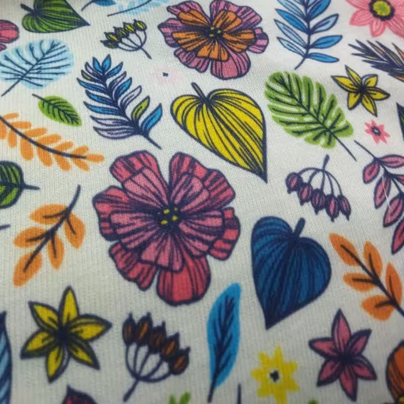 پارچه تریکو شسته نخی 