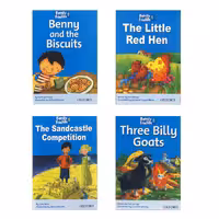 کتاب Family and Friends 1 Readers اثر جمعی از نویسندگان انتشارات زبان مهر 4 جلدی