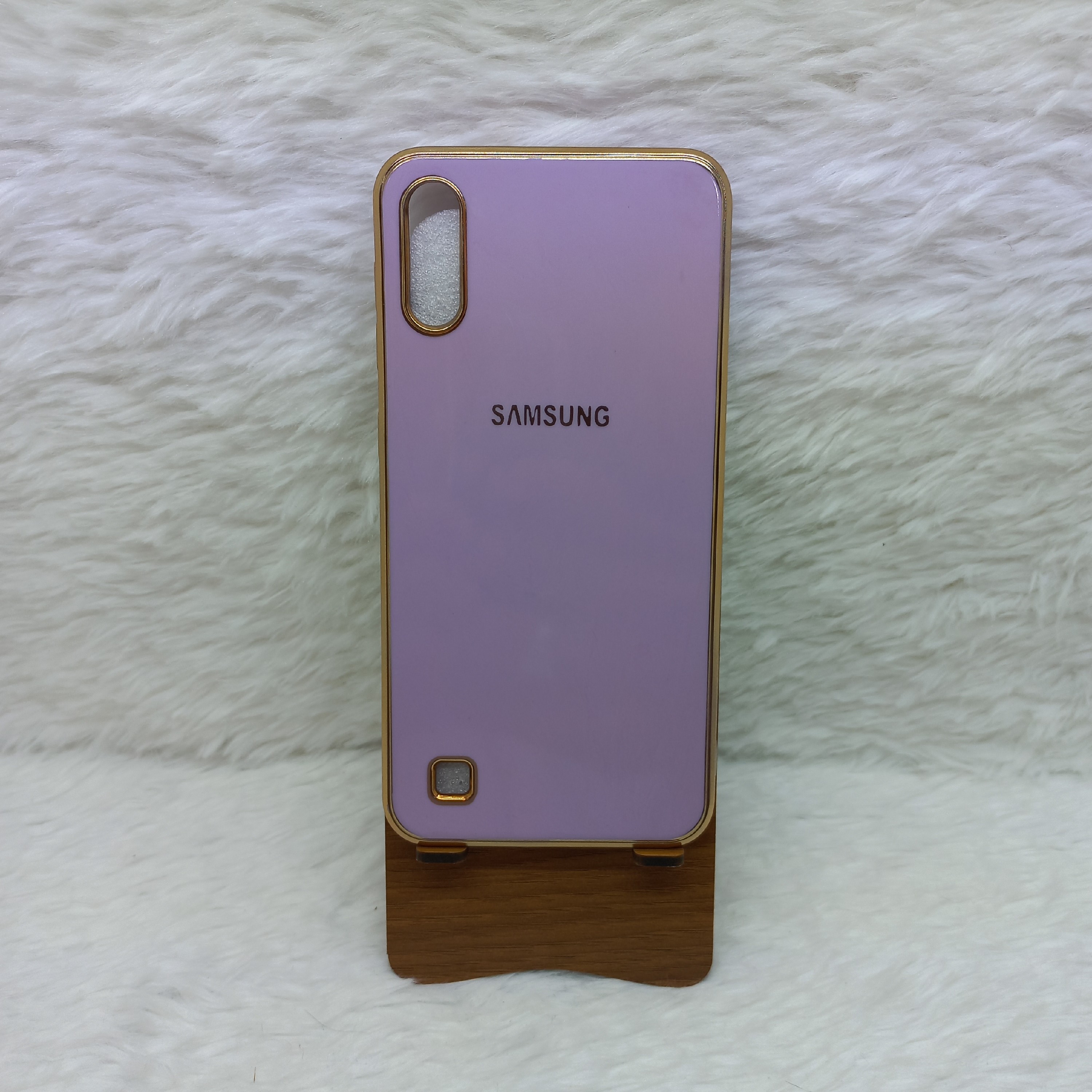 گارد (قاب) گوشی A10 مدل مای کیس رنگ بنفش مناسب گوشی Samsung A10 