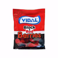 پاستیل توت مخلوط ( بدون گلوتن ) 100 گرم ویدال - vidal