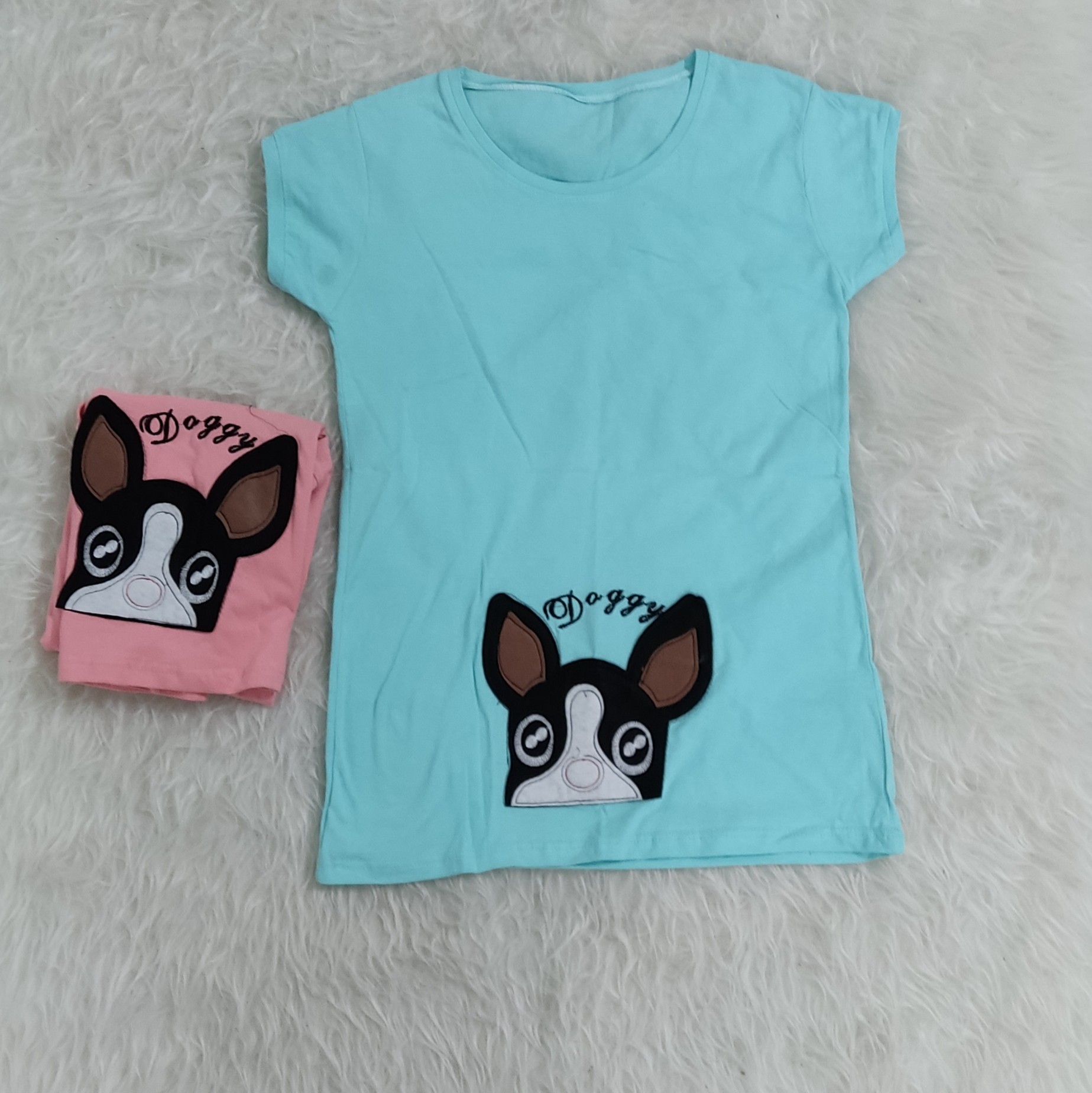 تیشرت نخ پنبه طرحدار