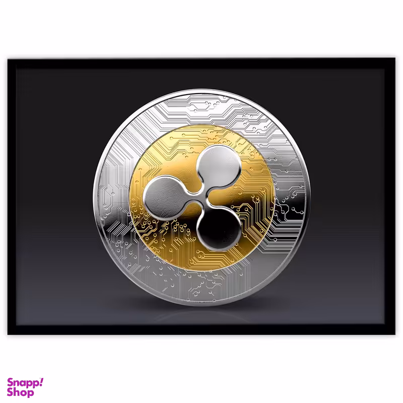 تابلو بکلیت طرح ارز دیجیتال ریپل مدل B-S2505