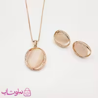 نیم ست زنانه برند کلیو Clio مدل بیضی نگیندار کد 456