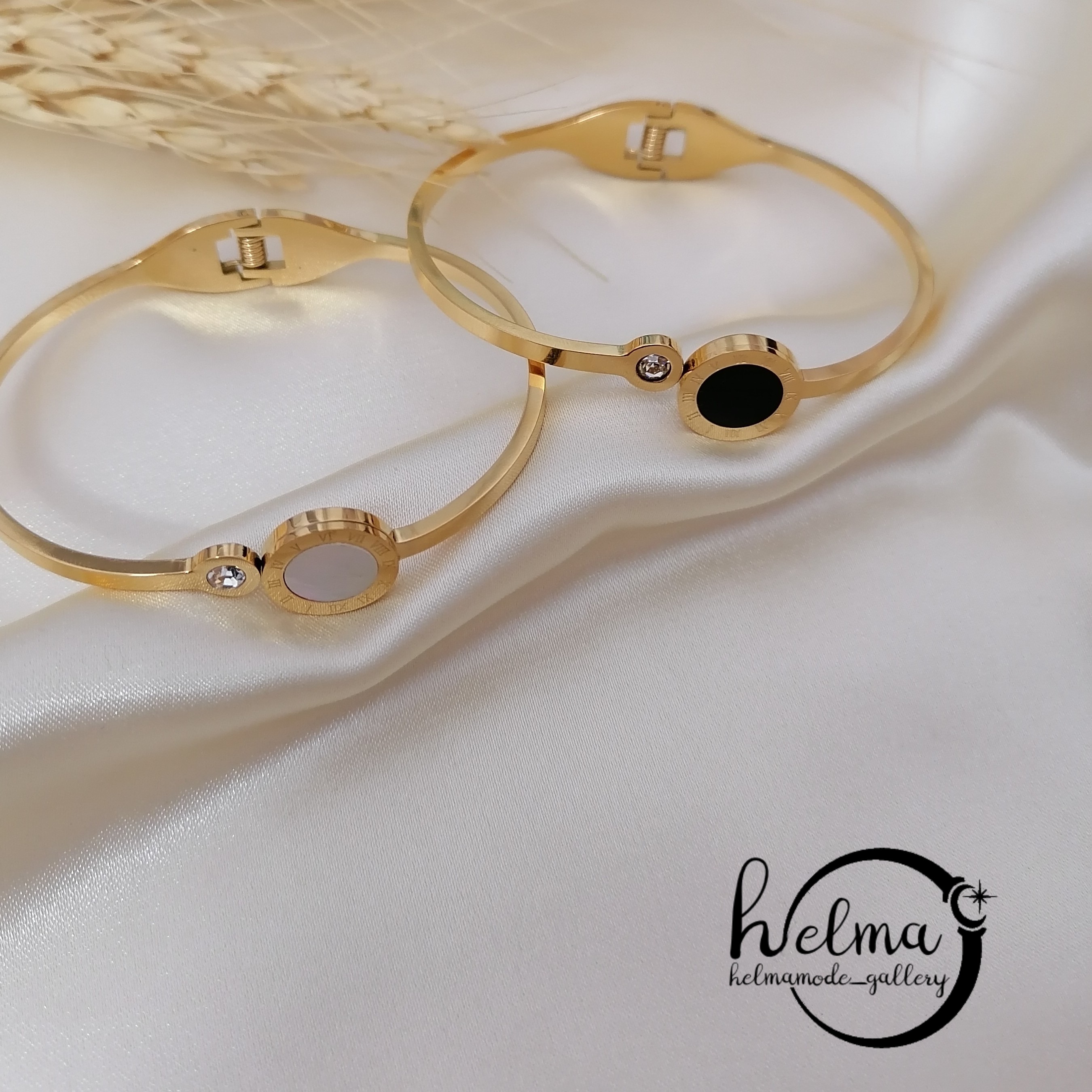 بنگل بولگاری استیل رنگ ثابت 