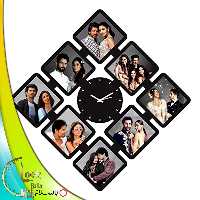 ساعت دیواری 8 عکسه کد 278