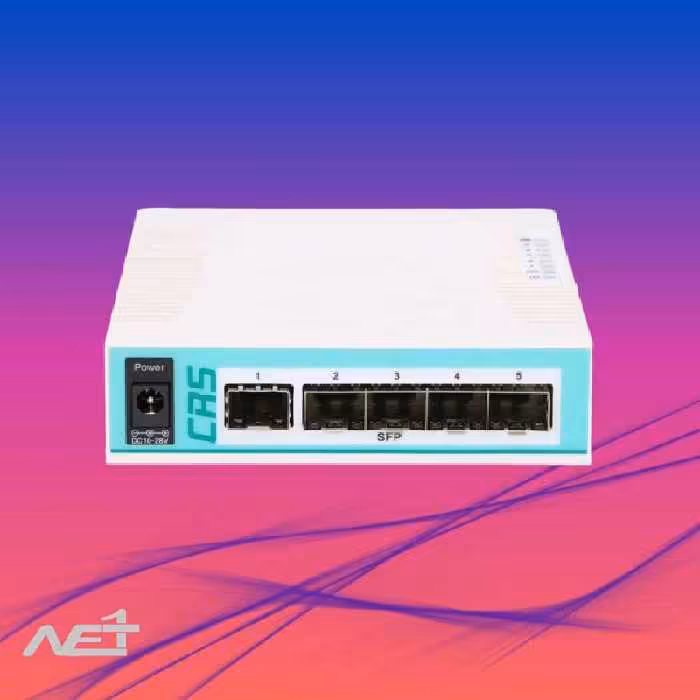 روتر سوئیچ میکروتیک مدل CRS106-1C-5S