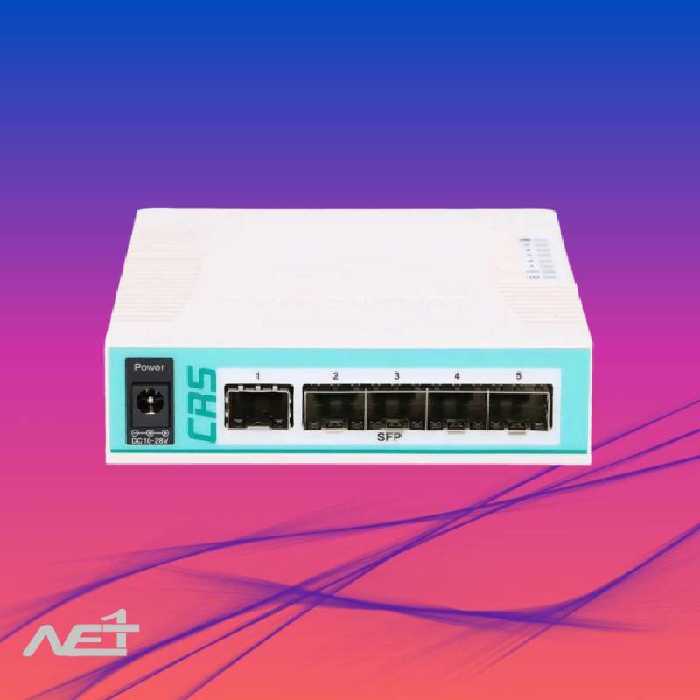 روتر سوئیچ میکروتیک مدل CRS106-1C-5S