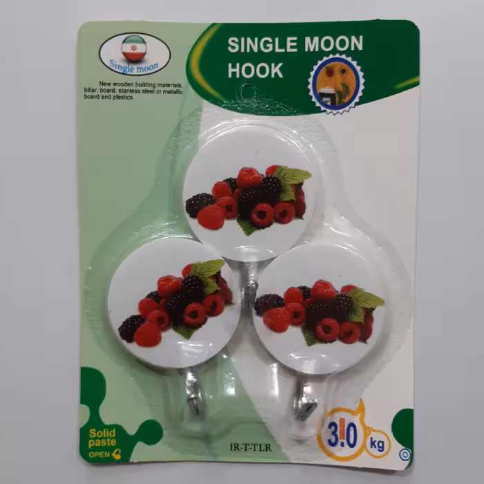 آویز چسبی هوک گیره آویز لوازم آشپزخانه نگار 