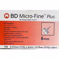 سرسوزن قلم انسولین 6 میل بی دی BD 31G-6mm