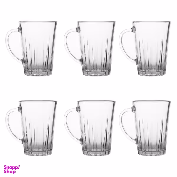 لیوان لومینارک مدل لنس بسته 6 عددی