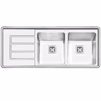 سینک 2062 ایلیا توکار (چپ یا راست ) ارسال به سراسر کشور با باربری 